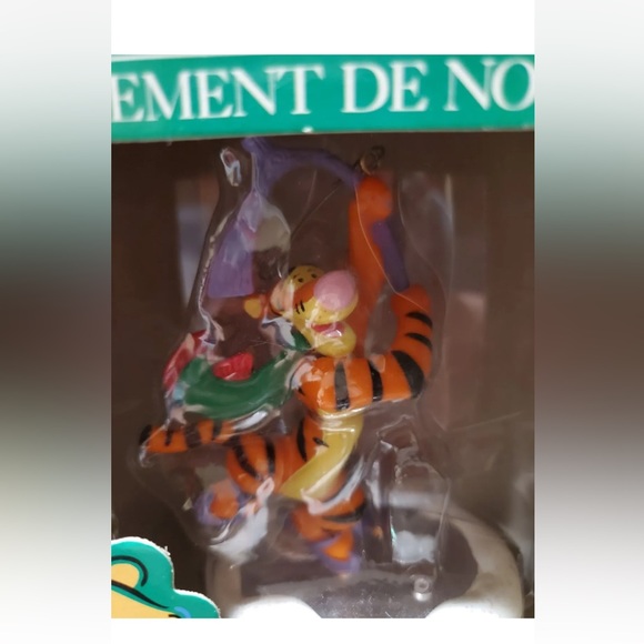Vintage 1989 Alderbrook/noma rotating Winnie the Pooh Tigger rotating ornament - Picture 6 of 10